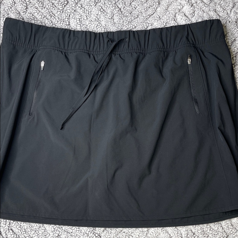 Reel Legends Black Performance Skirt Skort